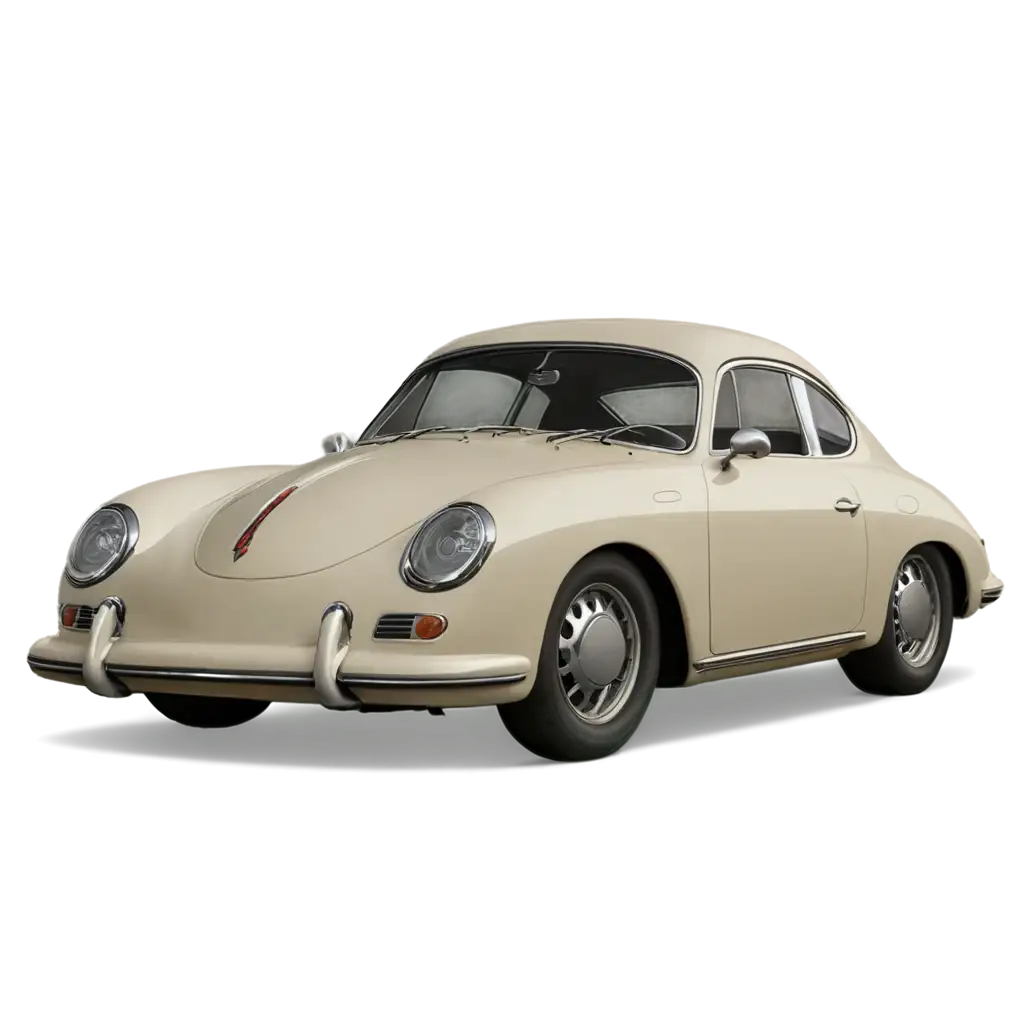 PNG-Image-of-Porsche-356-pre-A-1500-Coupe-Classic-Car-Art-for-Enthusiasts-and-Collectors