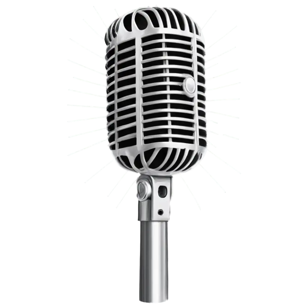 Vintage-Microphone-PNG-Image-with-Sound-Waves-Classic-Audio-Elegance