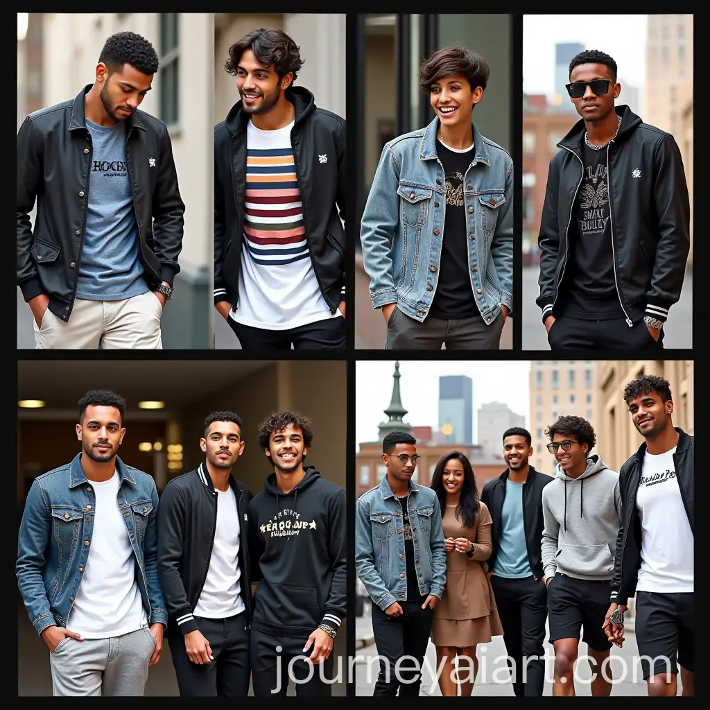 Group-of-Friends-Laughing-and-Having-Fun-in-Swagg-Bully-Outfits