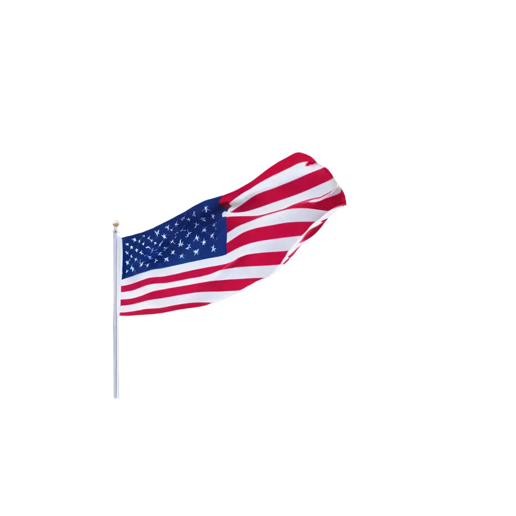 Flag-of-the-United-States-PNG-Image-Vibrant-Illustration-of-Patriotism-in-Motion