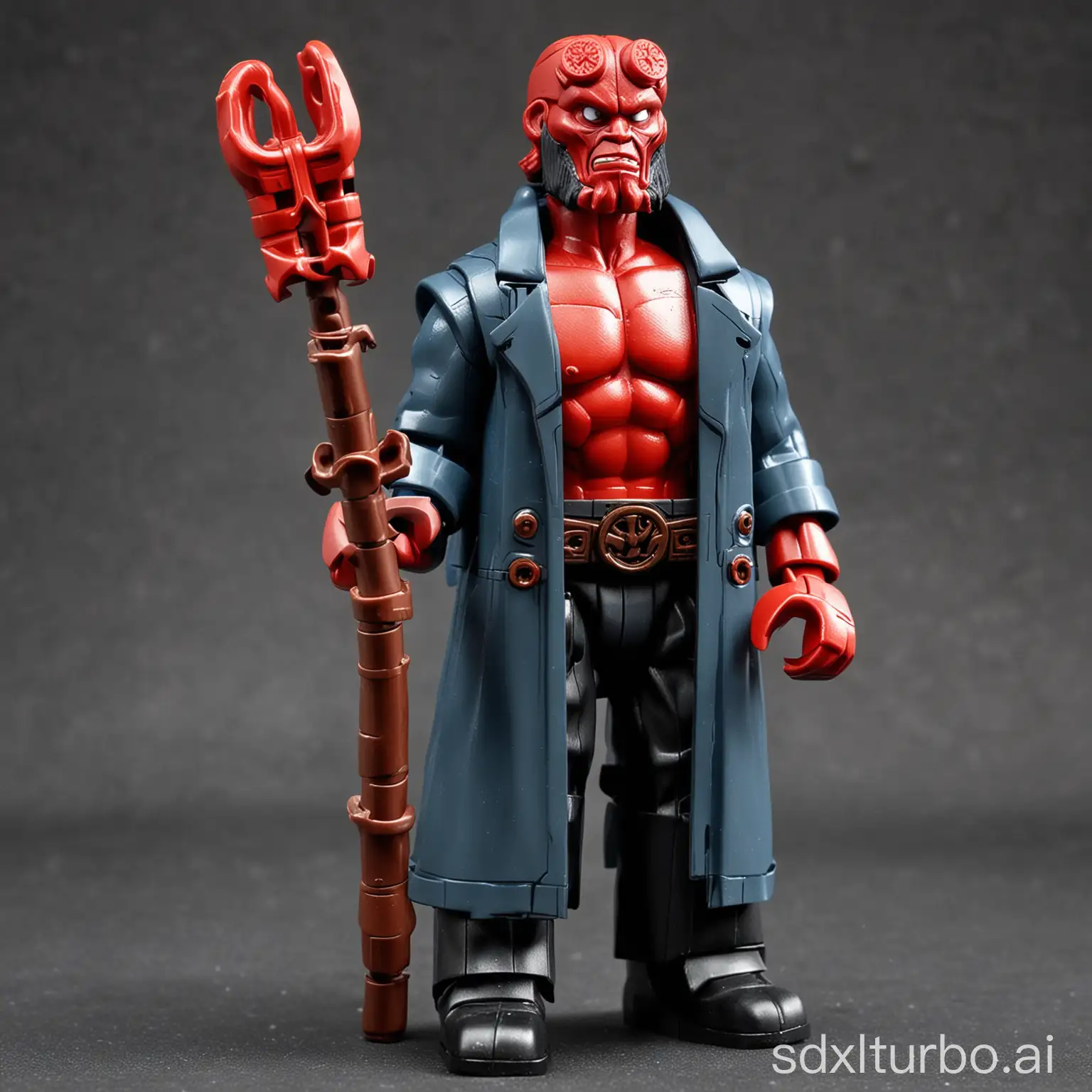 Hellboy Lego Figure