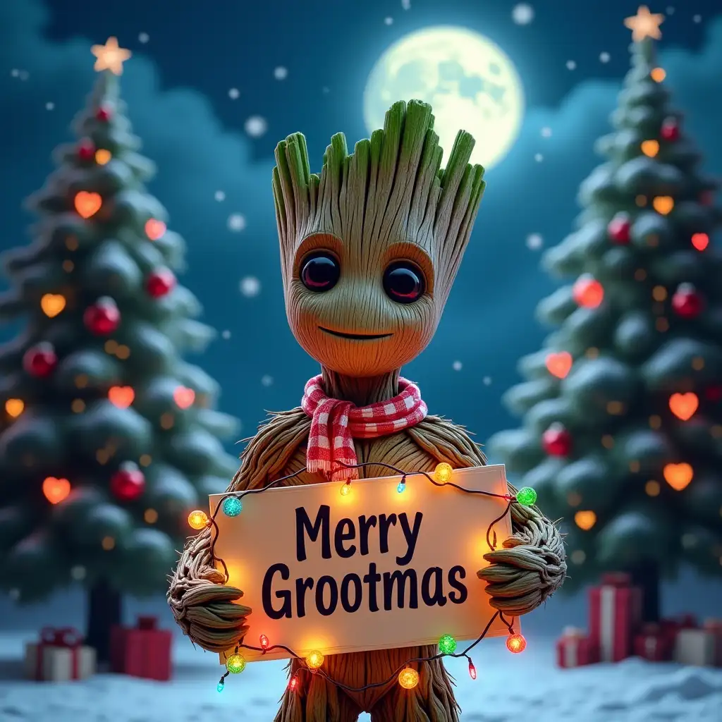 Christmas-Groot-with-Merry-Grootmas-Sign-and-Snowy-Festive-Background