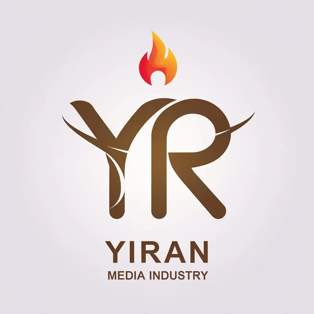 LOGO-Design-for-YIRAN-Minimalistic-Y-and-R-with-Flame-Symbol