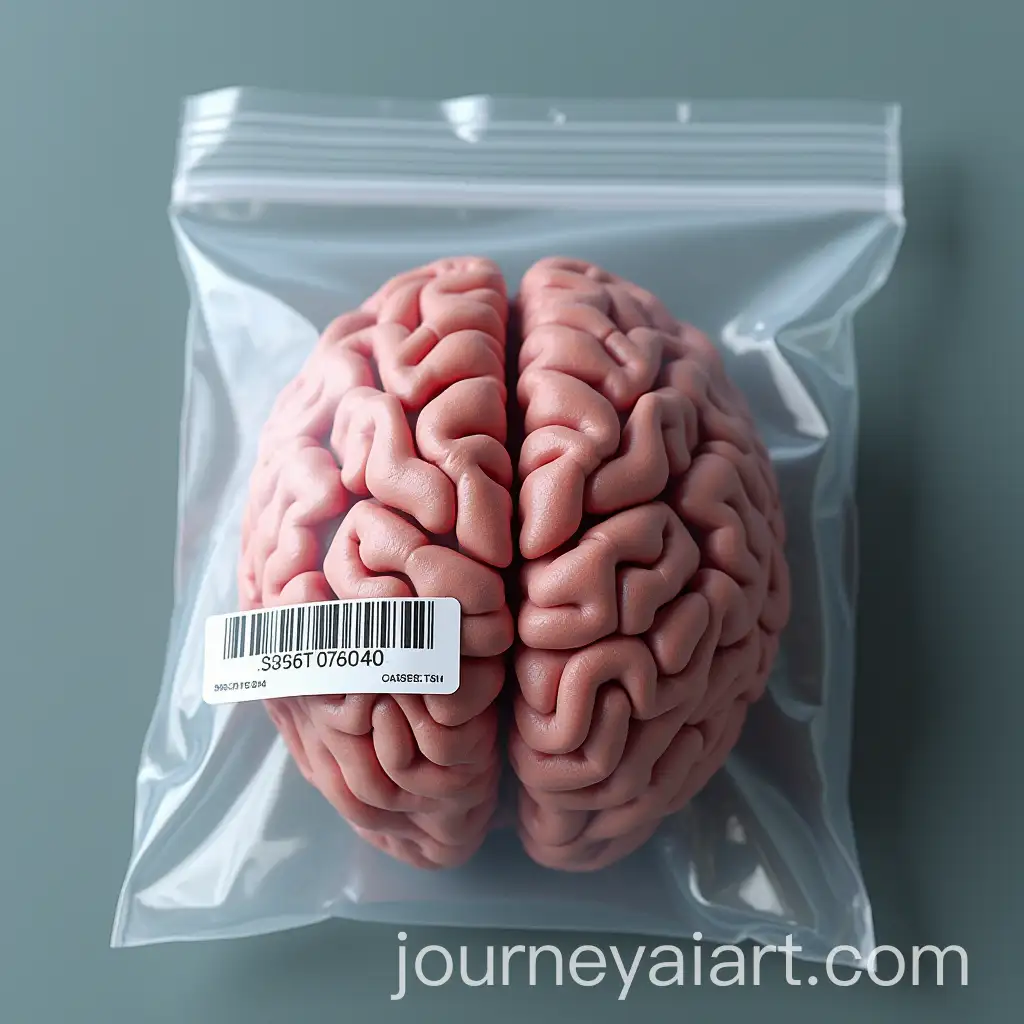RealAI-Image-Prompt-Expansionistic-Human-Brain-Encased-in-Plastic-Bag-with-Barcode-and-ID-Number