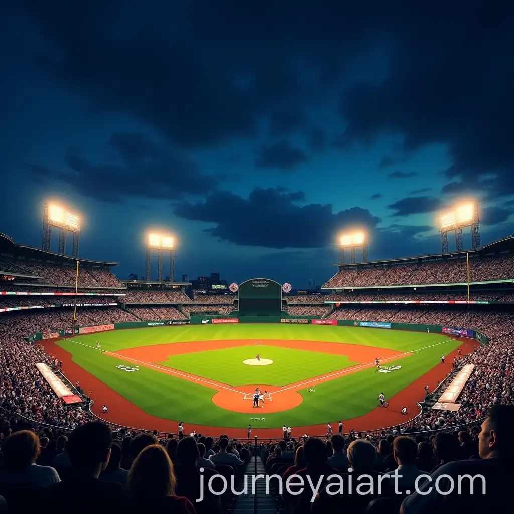 FirstPerson-View-of-a-Vibrant-Baseball-Stadium-at-Night-During-a-Championship-Game