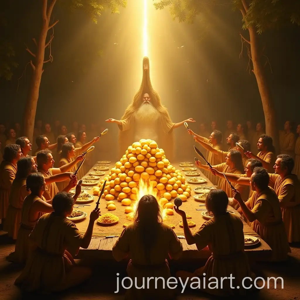 Papayuquero-Warriors-and-Sacred-Feast-of-Potatoes-and-Yucas