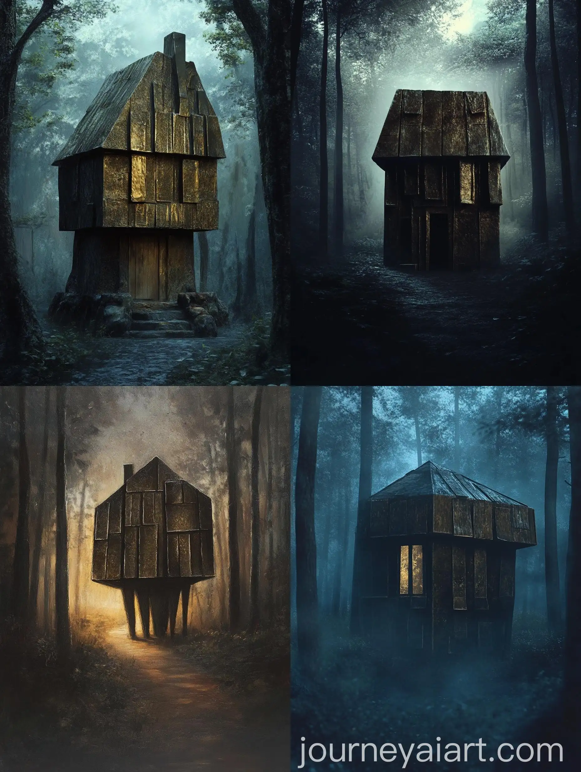 Mysterious-Cabin-in-Dark-Fantasy-Forest