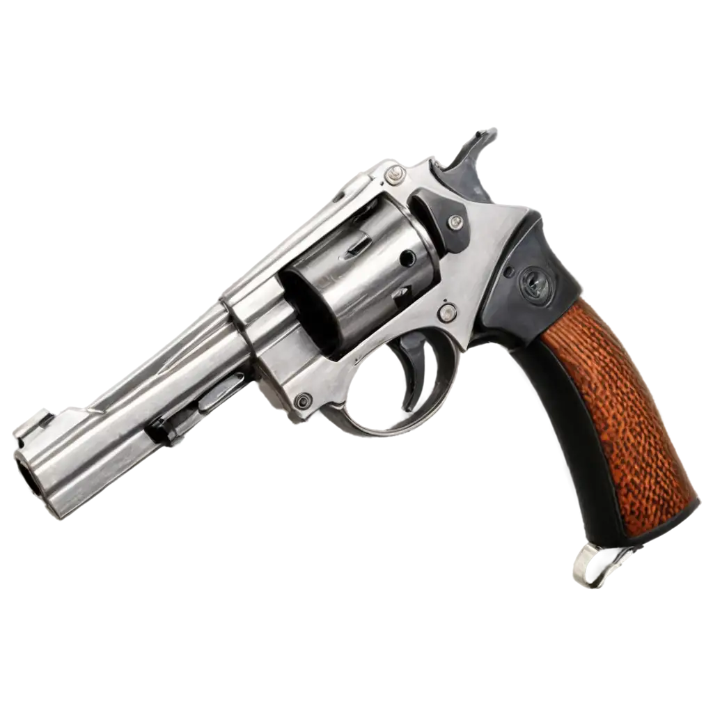 Russian-Revolver-PNG-Image-HighQuality-Transparent-Image-for-Versatile-Use