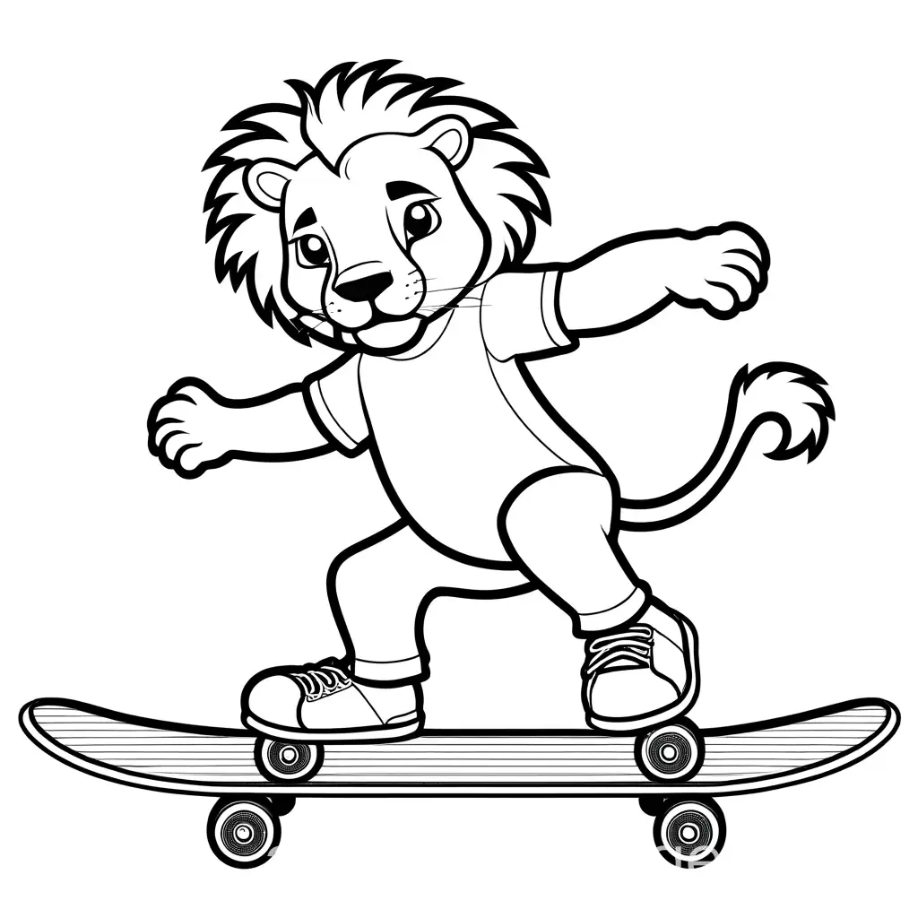 Playful-Lion-Skateboarding-Coloring-Page-for-Kids