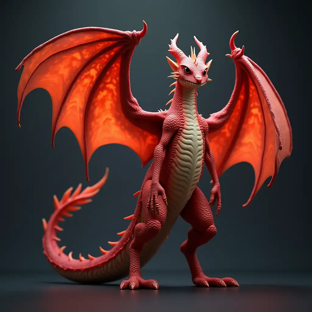 Hybrid of Red Dragon and Bat