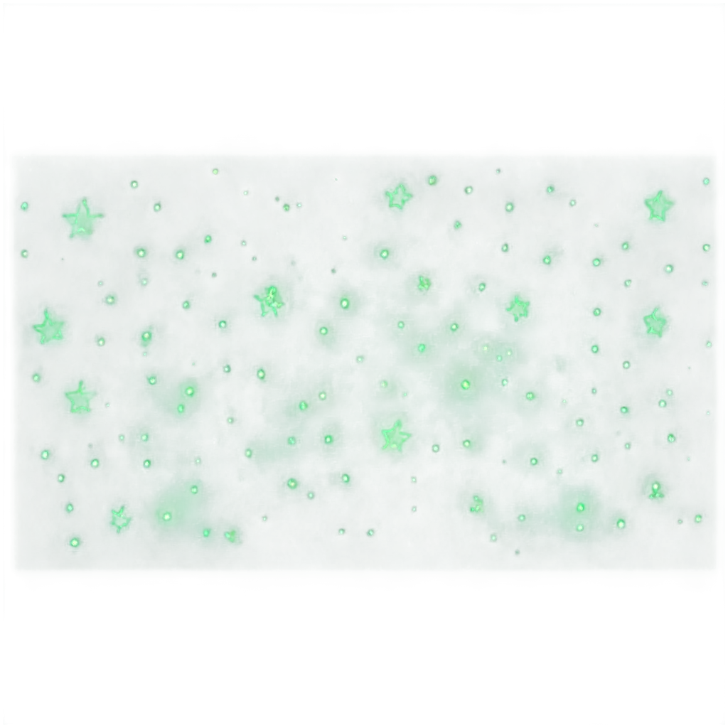 Green-Backgrounds-with-Glowing-Stars-PNG-Image-for-Stunning-Visuals