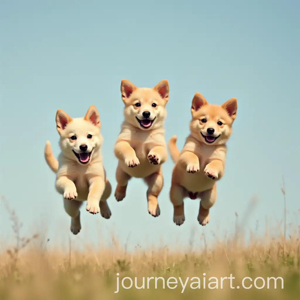 Adorable-Flying-Puppies-in-Whimsical-Skyscape