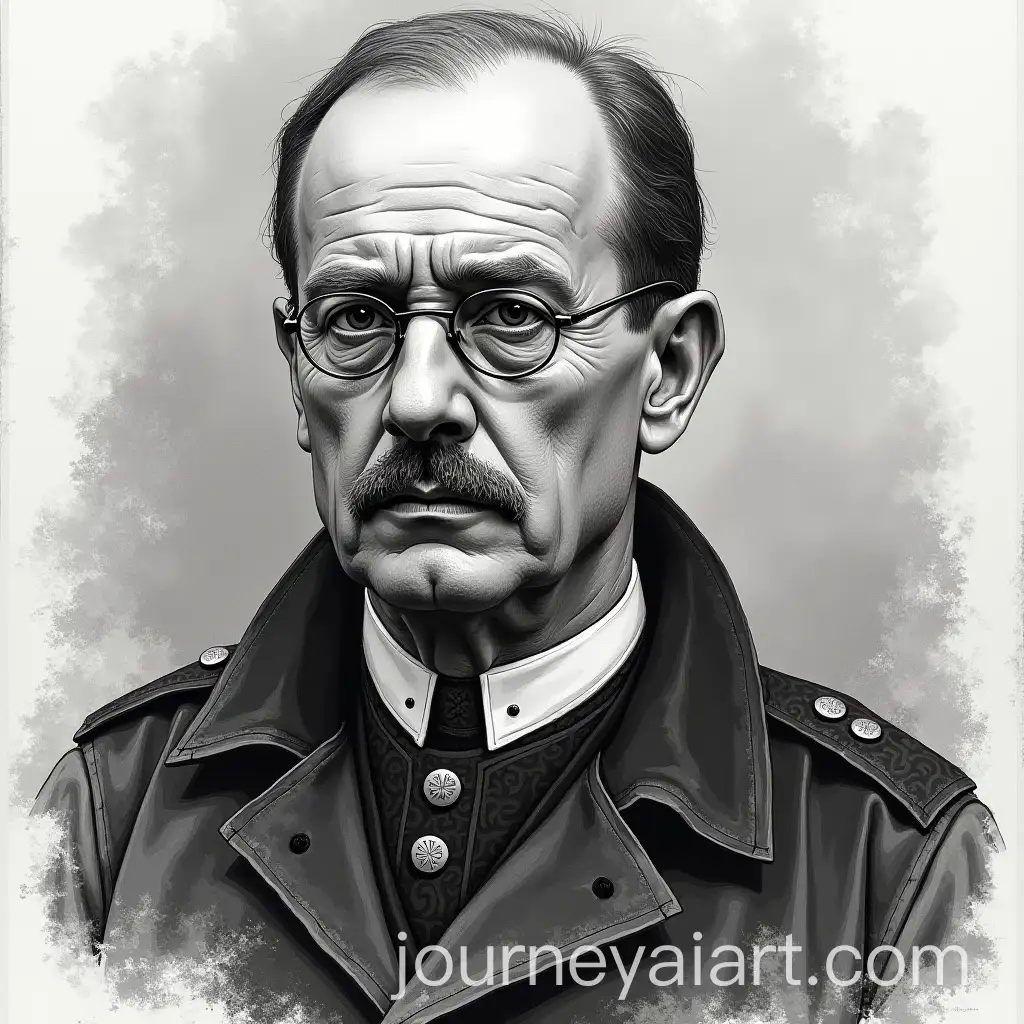 Gothic-Portrait-of-the-German-Chancellor-Born-in-1889