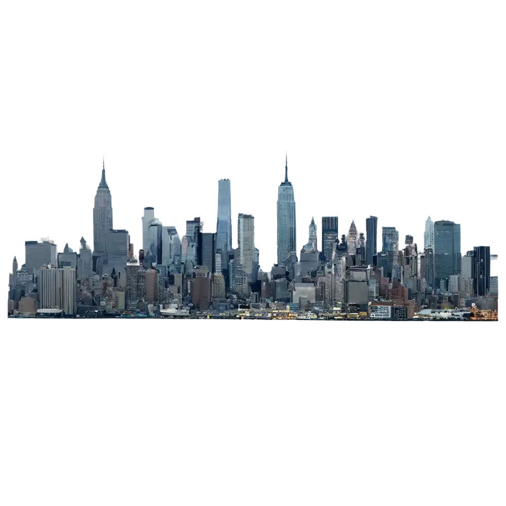 Wide-Shot-of-New-York-City-in-PNG-Format-Capturing-the-Grandeur-and-Detail-of-the-Urban-Landscape