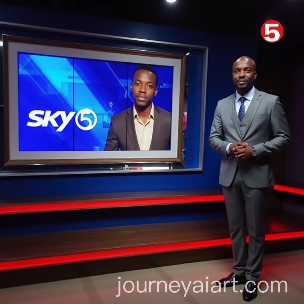 Studio-Setup-with-Microphones-Computers-and-Large-Wall-Monitor-for-SKY5-Online-TV