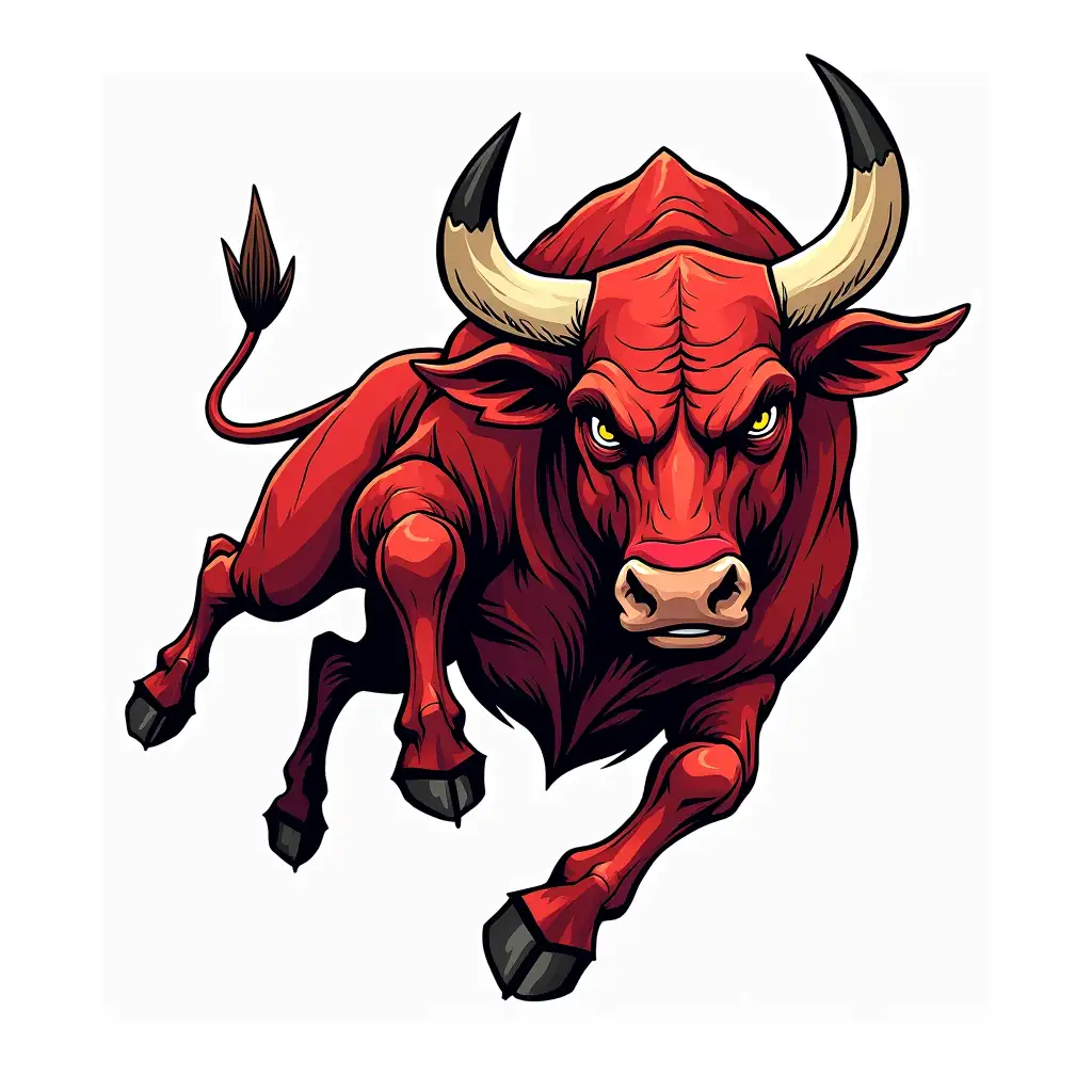 Angry-Bull-Logo-in-Vibrant-DCs-Comic-Style