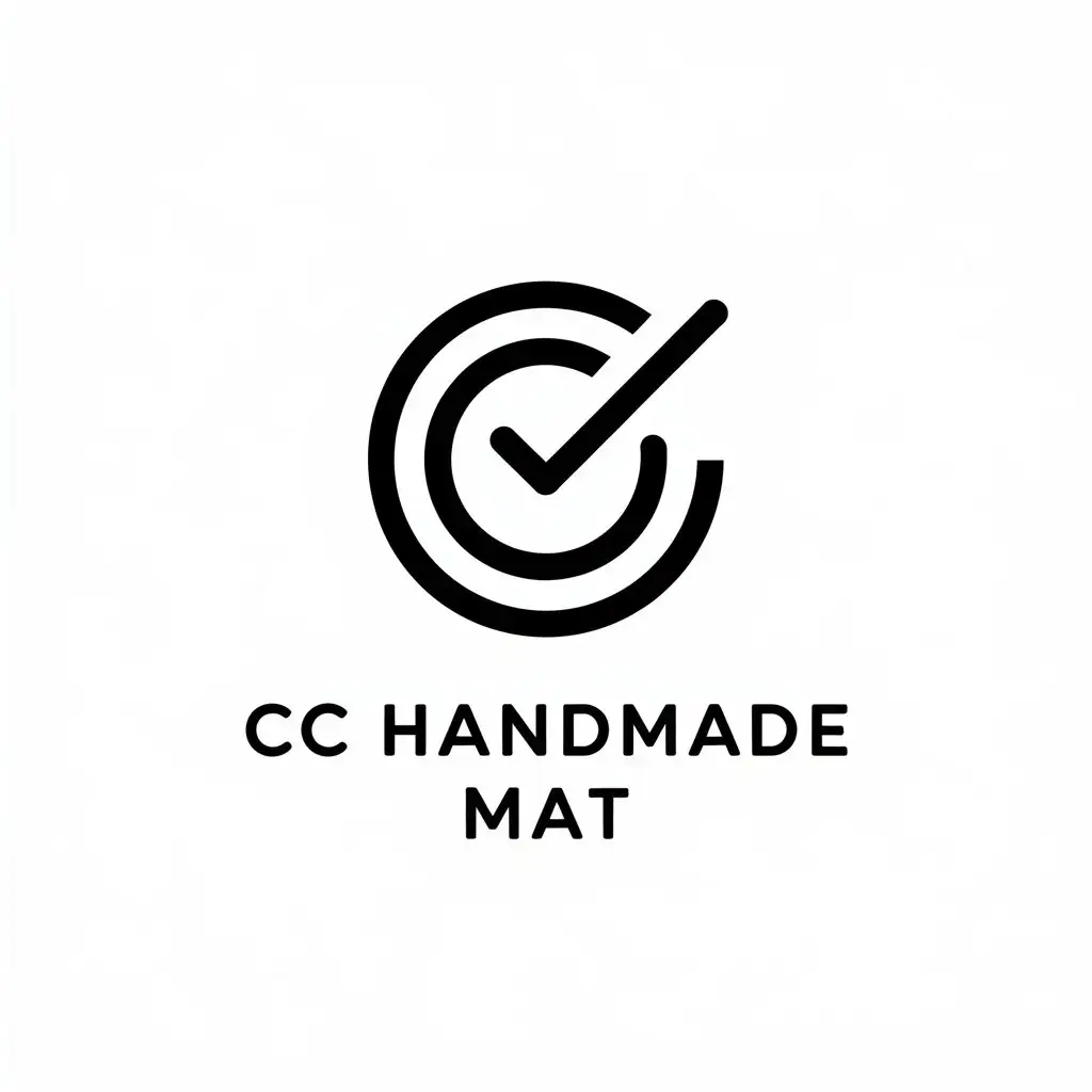 LOGO-Design-for-CC-Handmade-Mat-Vector-Art-with-Text-and-Symbol-for-Craftsmanship