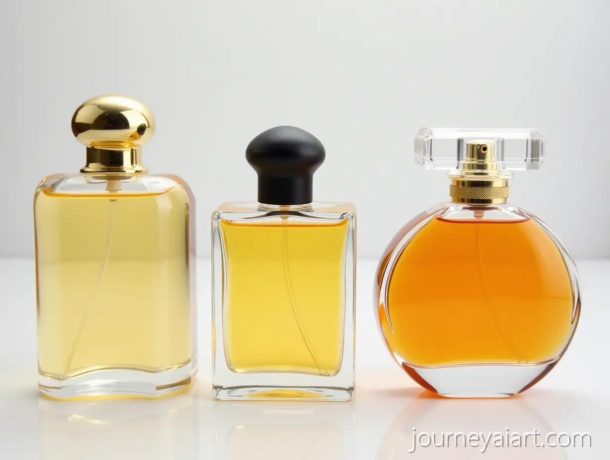 Elegant-Set-of-Various-PerfPerfume-bottle-setume-Bottles-in-Sleek-Designs