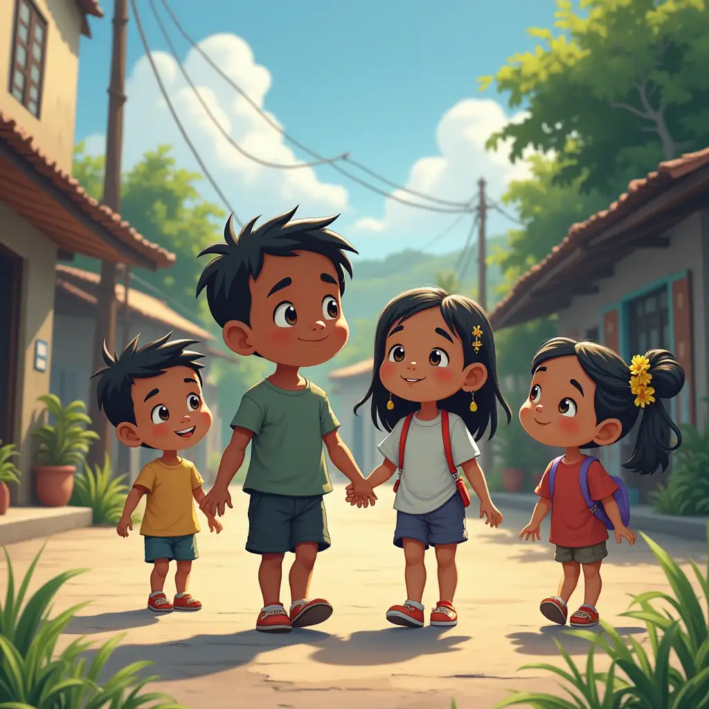 Greetings, friend. I am Rai Lafaek, wandering around the streets of Dili, observing children playing and having fun! I have been to various places, exploring both land and sea, collecting many experiences! Is Dili your hometown? Oh world, give me strength so that I can share my fortune with others! Oh world, just let me exist