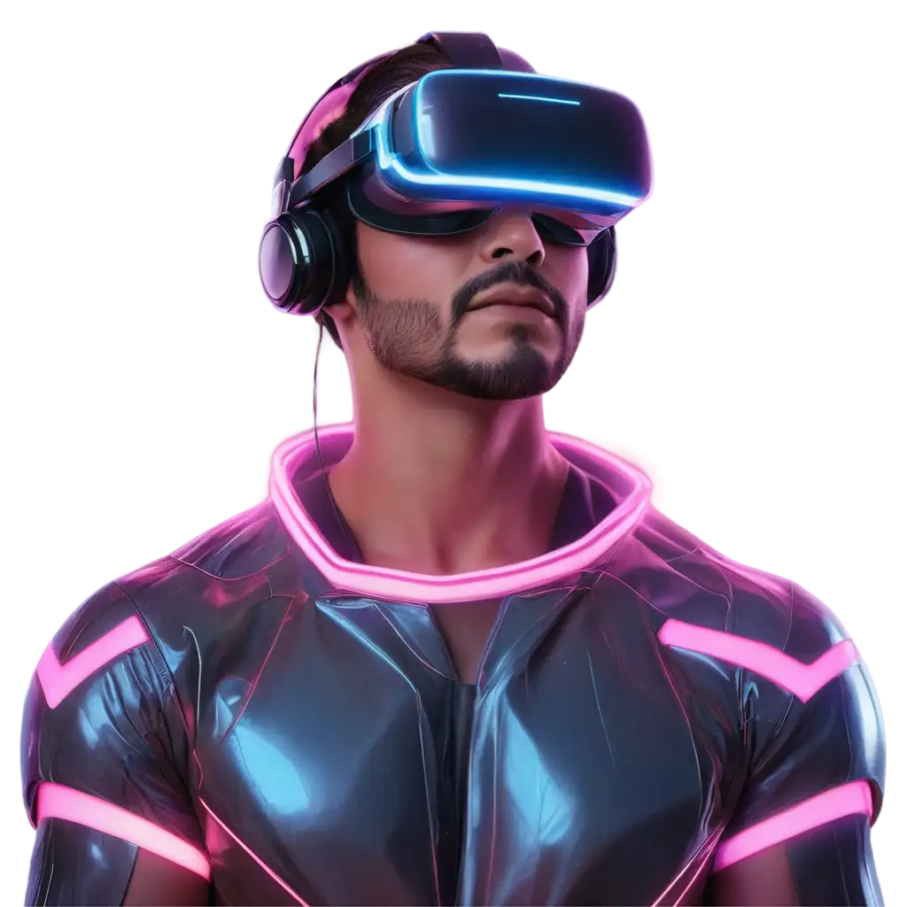 Futuristic-Male-Character-with-SciFi-VR-Headset-PNG-Neon-Holographic-Interface-Cyberpunk-Design