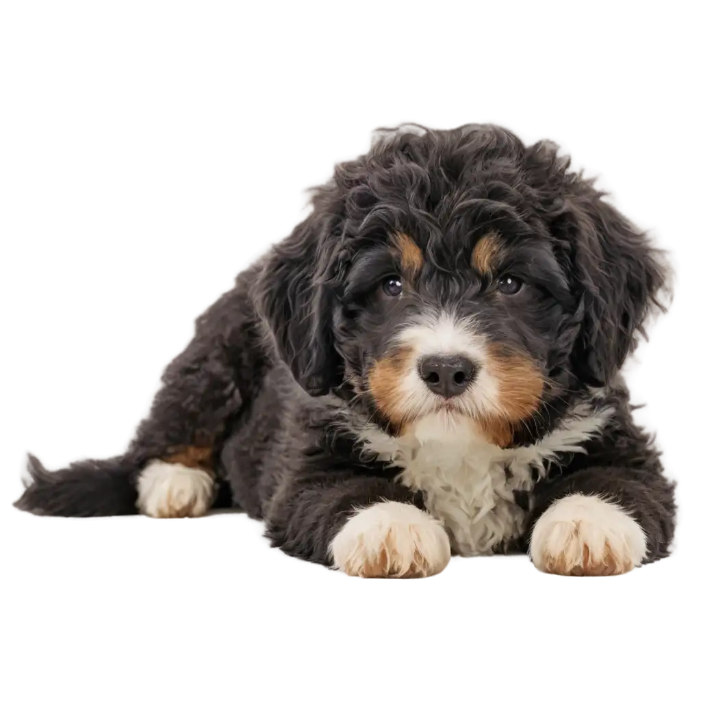 HighQuality-Bernedoodle-PNG-Image-Capture-the-Charm-of-Bernedoodles-in-Stunning-Clarity