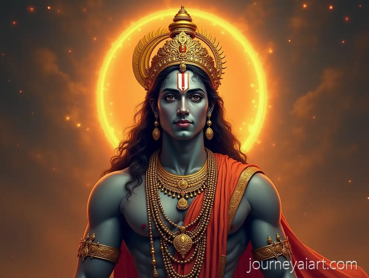 Rama-Hindu-Deity-Portrait-with-Traditional-Attire-and-Divine-Aura