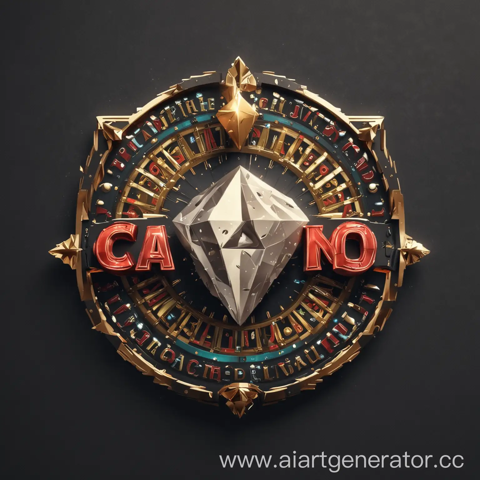 Earning-on-Casino-Telegram-Channel-Logo-Design