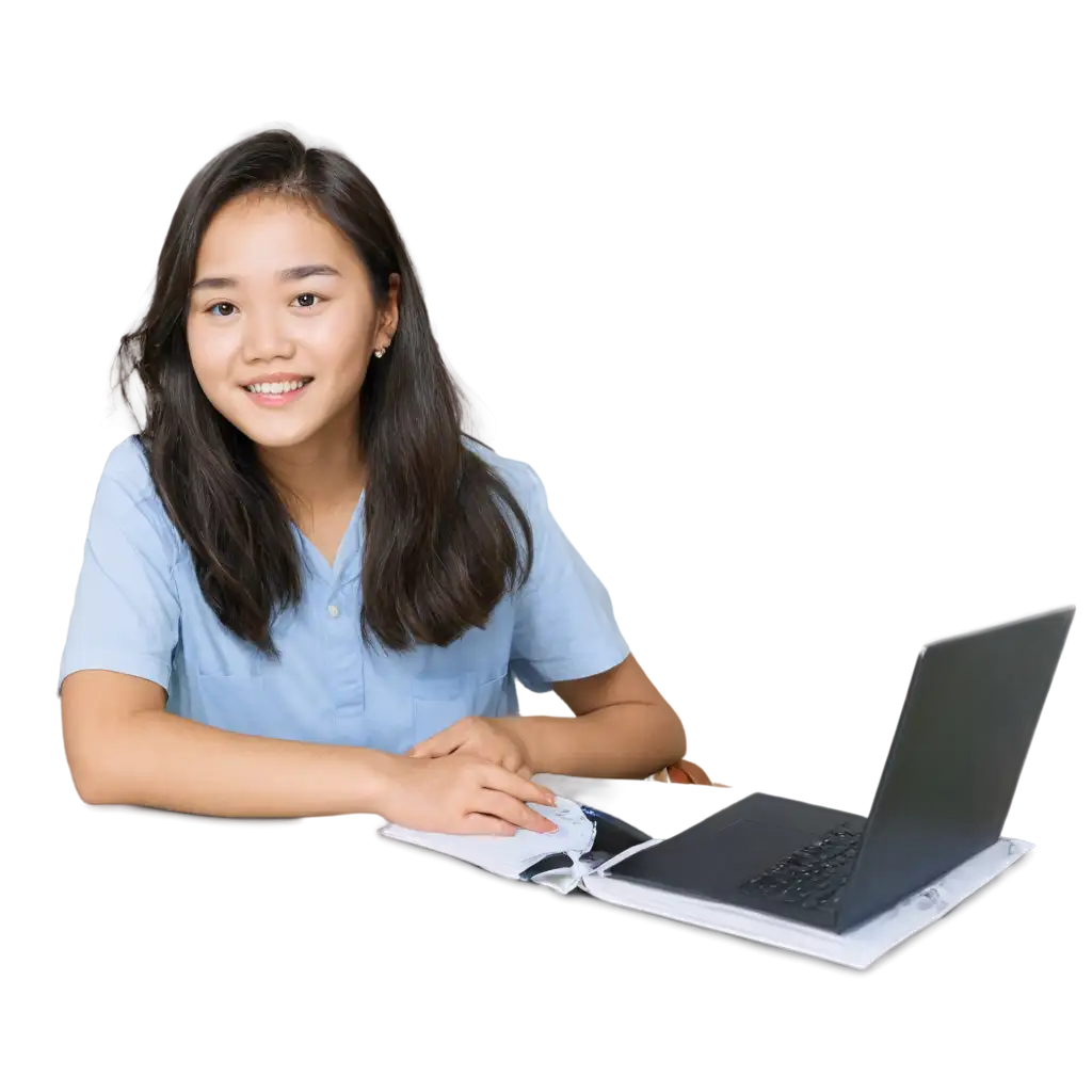 Bright-Vietnamese-Girl-Studying-PNG-Image-Smart-and-Engaging-Portrait