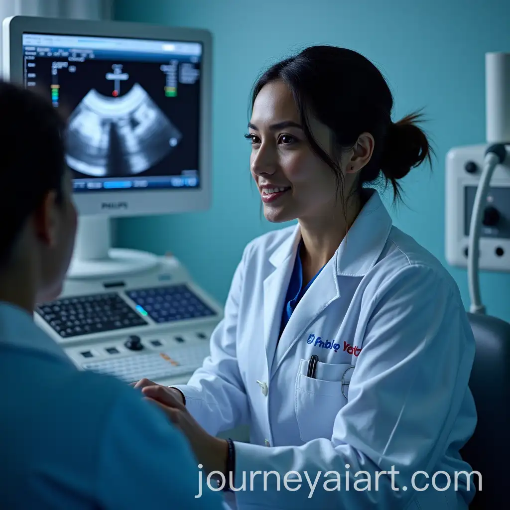 Doctor-Performing-Ultrasound-Examination-on-Patient