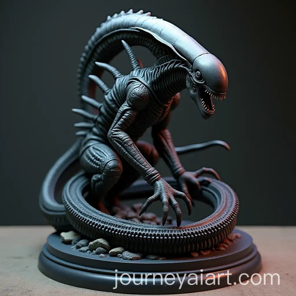 XenomorphInspired-3D-Benchy-Design-with-Alien-Features