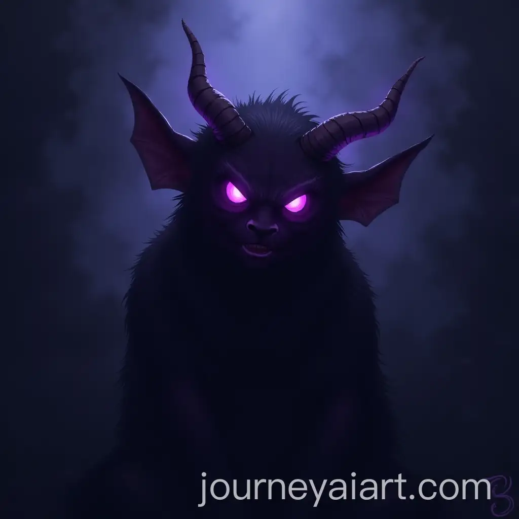 AI-Image-Prompt-ExpansionDark-Demon-with-Glowing-Purple-Eyes-in-Shadowy-Aura