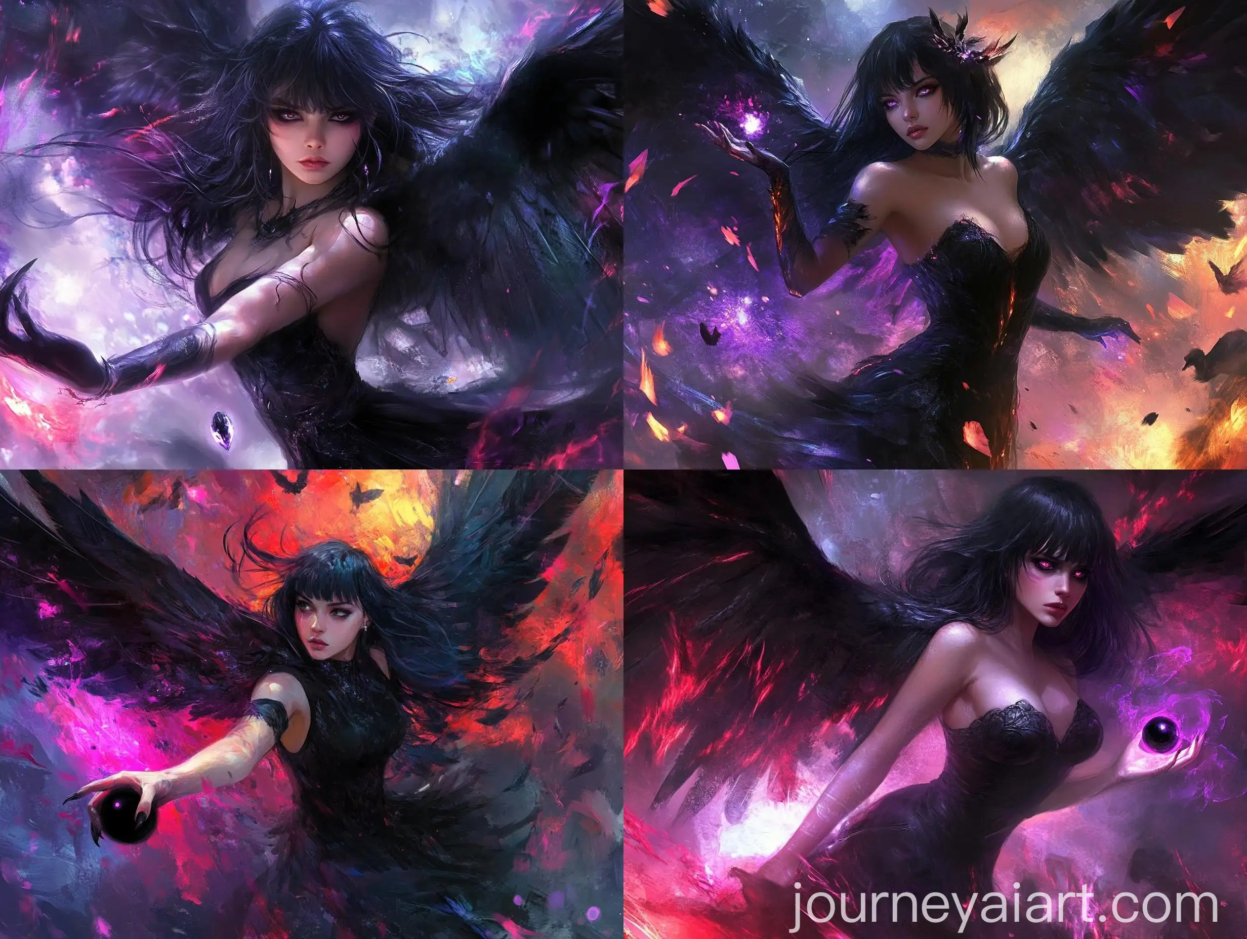 Enchanting-Curvy-Girl-with-BirdLike-Wings-and-Magical-Aura