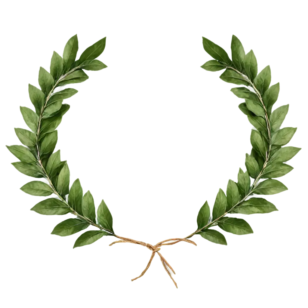 Laurel-Wreath-PNG-Image-Ideal-for-Clear-HighQuality-Visuals