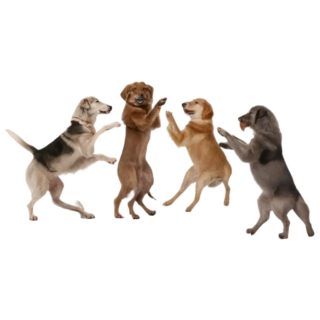 Dancing-Dog-PNG-Capturing-Joy-and-Playfulness-in-HighQuality-Image-Format