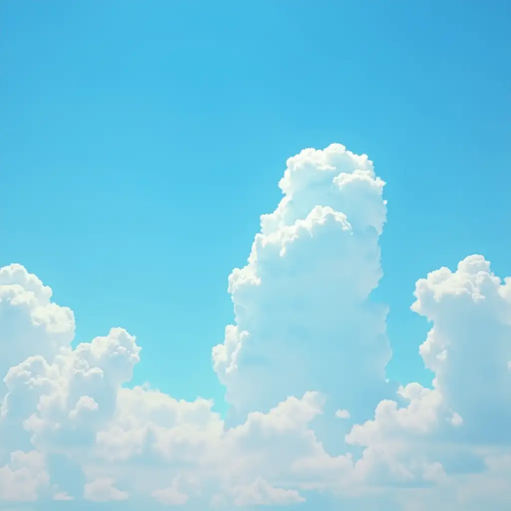 Clear-Blue-Sky-with-Soft-Clouds-Over-a-Peaceful-Landscape