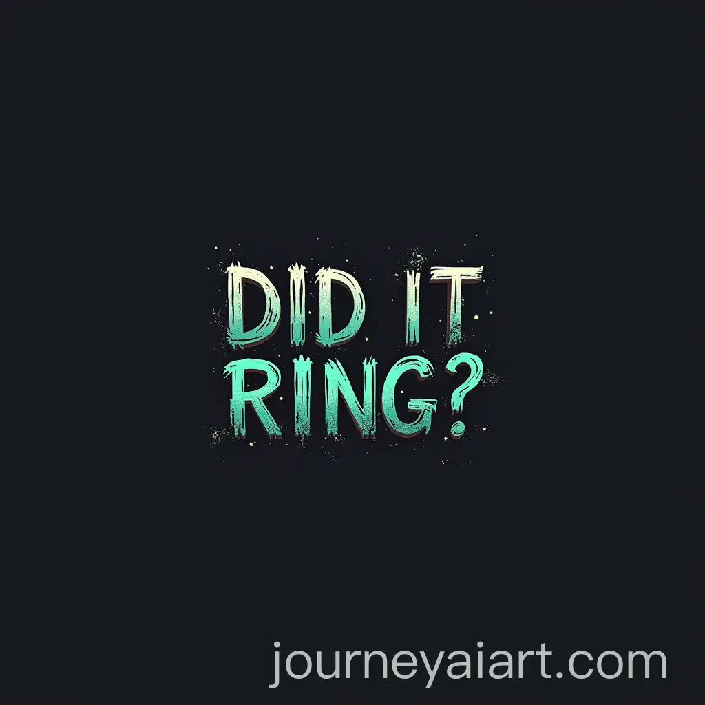 Creative-Phone-Wallpaper-Featuring-DID-IT-RING-Text