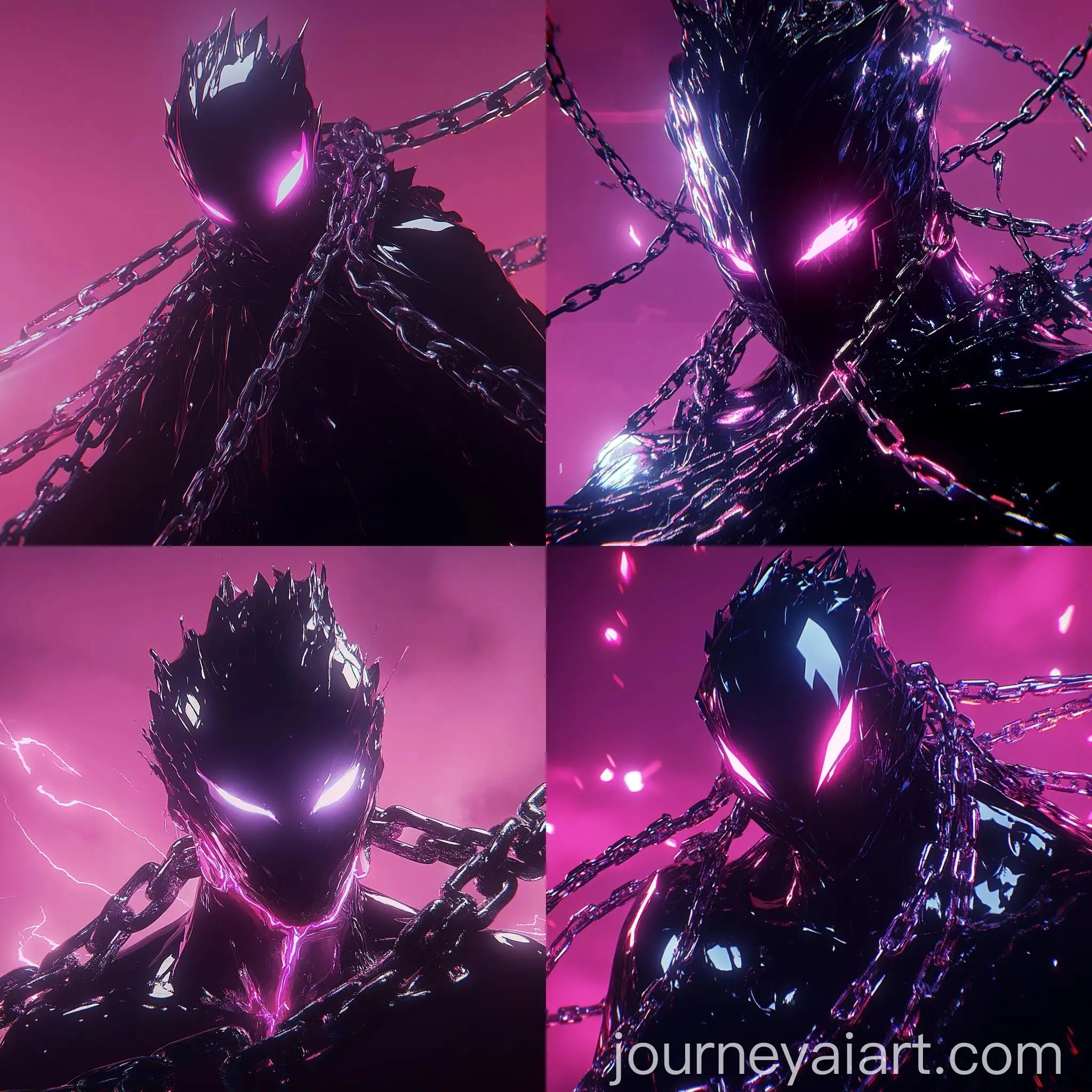 Ethereal-Figure-in-Chains-with-Glowing-Eyes-and-PurplePink-Gradient-Background