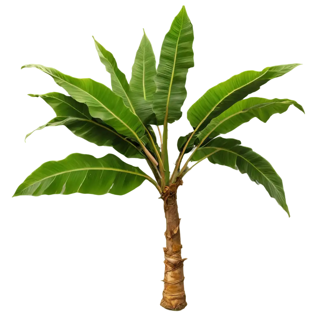 Vibrant-Banana-Tree-with-Bananas-HighQuality-PNG-Image-for-Your-Creative-Projects