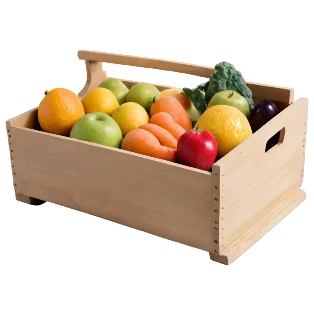 HighQuality-PNG-Image-of-a-Wooden-Box-Full-of-Various-Fruits-and-Vegetables