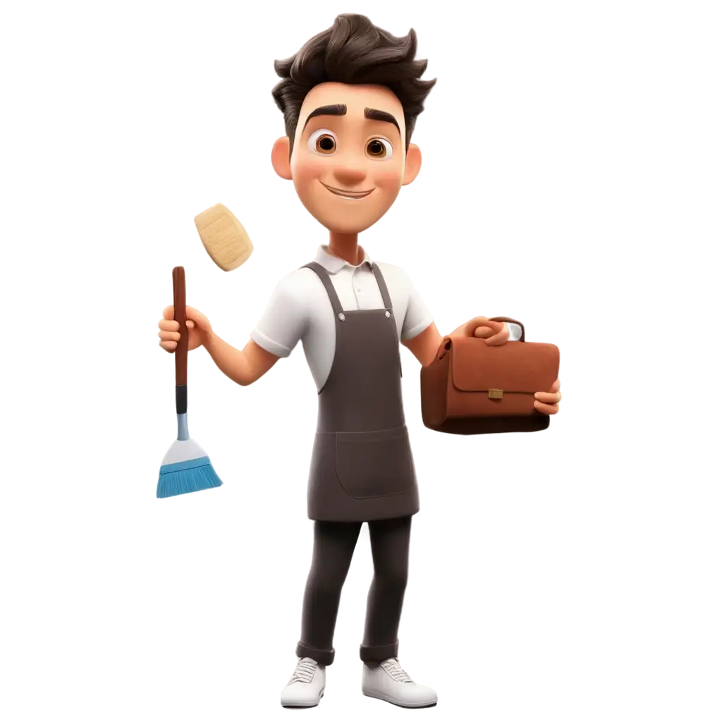 Housekeeping-Hotel-PNG-for-Young-Male-Cartoon-Characters-Vibrant-Fun-and-Engaging-Design