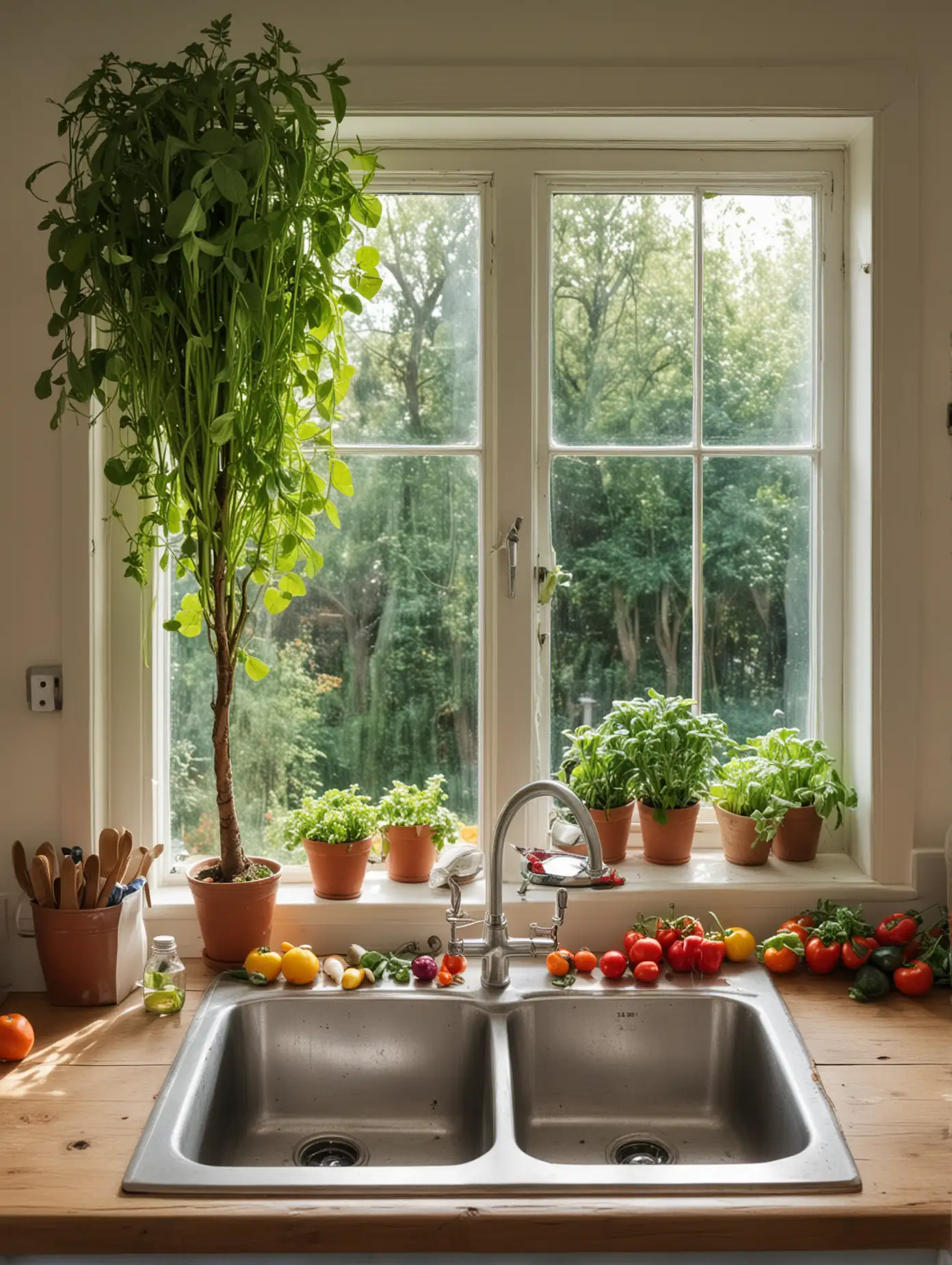 Bright-Kitchen-Scene-with-Fresh-Fruits-and-Vegetables