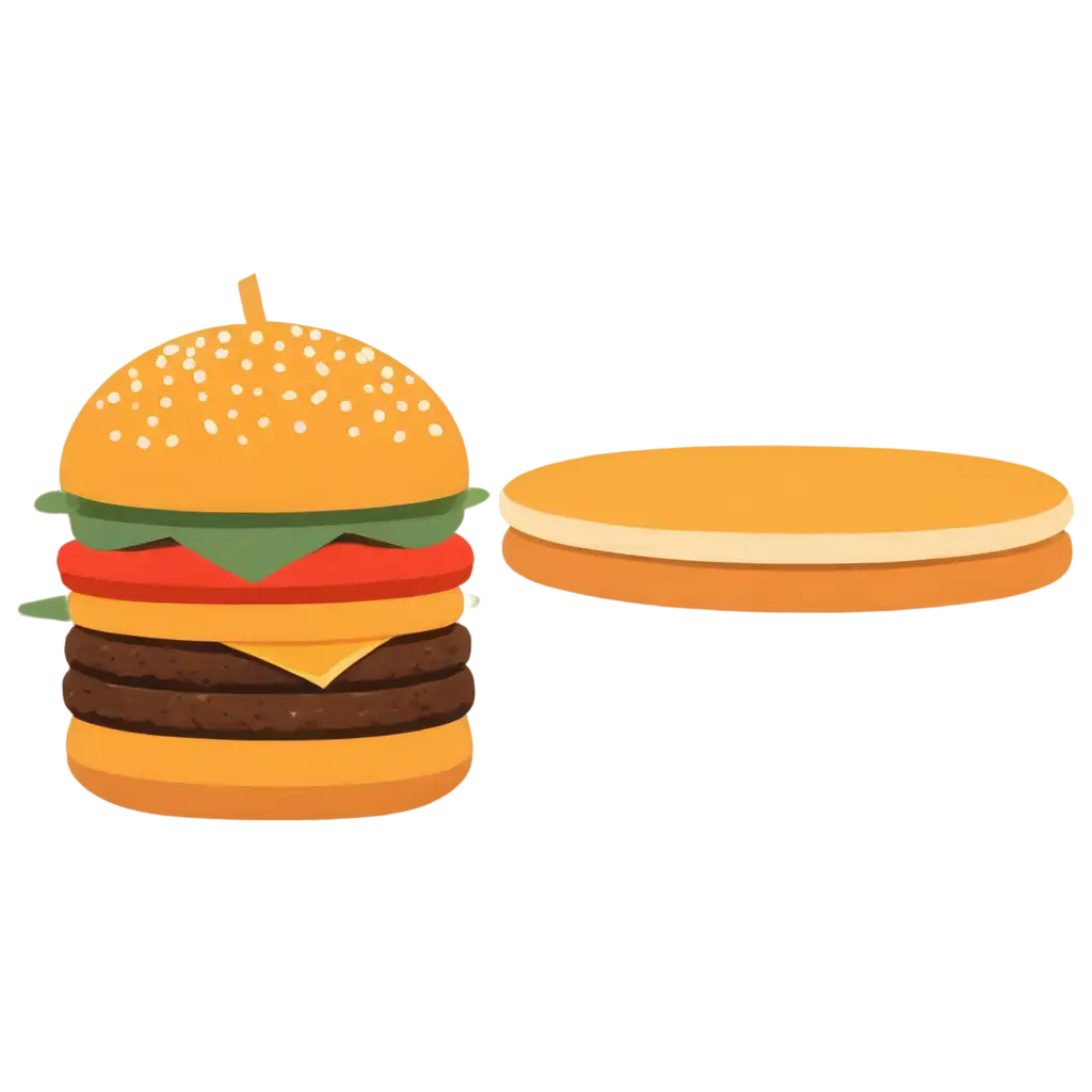 Minimalist-2D-Regular-Burger-Icon-PNG-Clear-and-Versatile-Graphic-for-Your-Designs