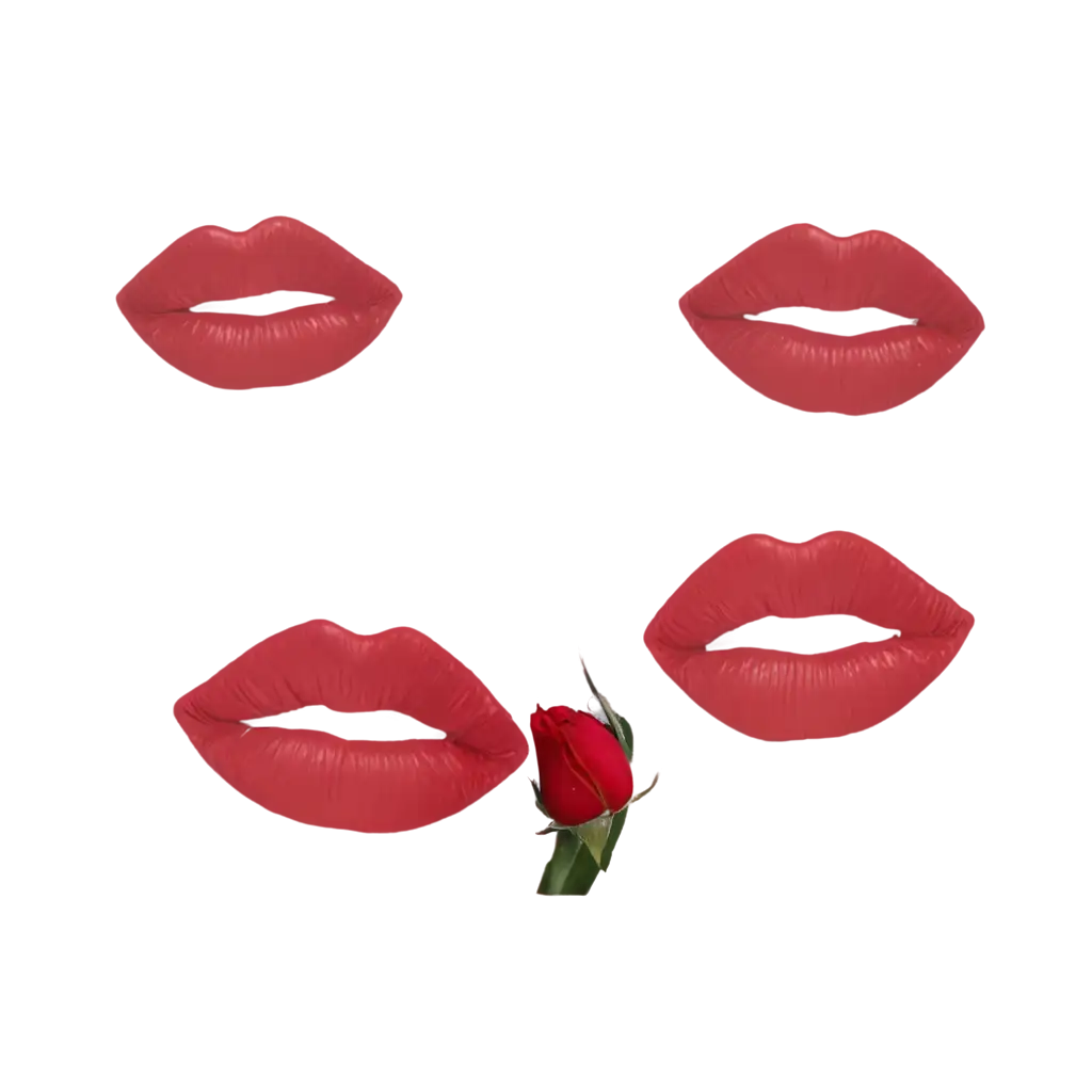 Lips-and-Rose-PNG-Image-HighQuality-Transparent-Artwork-for-Various-Creative-Uses