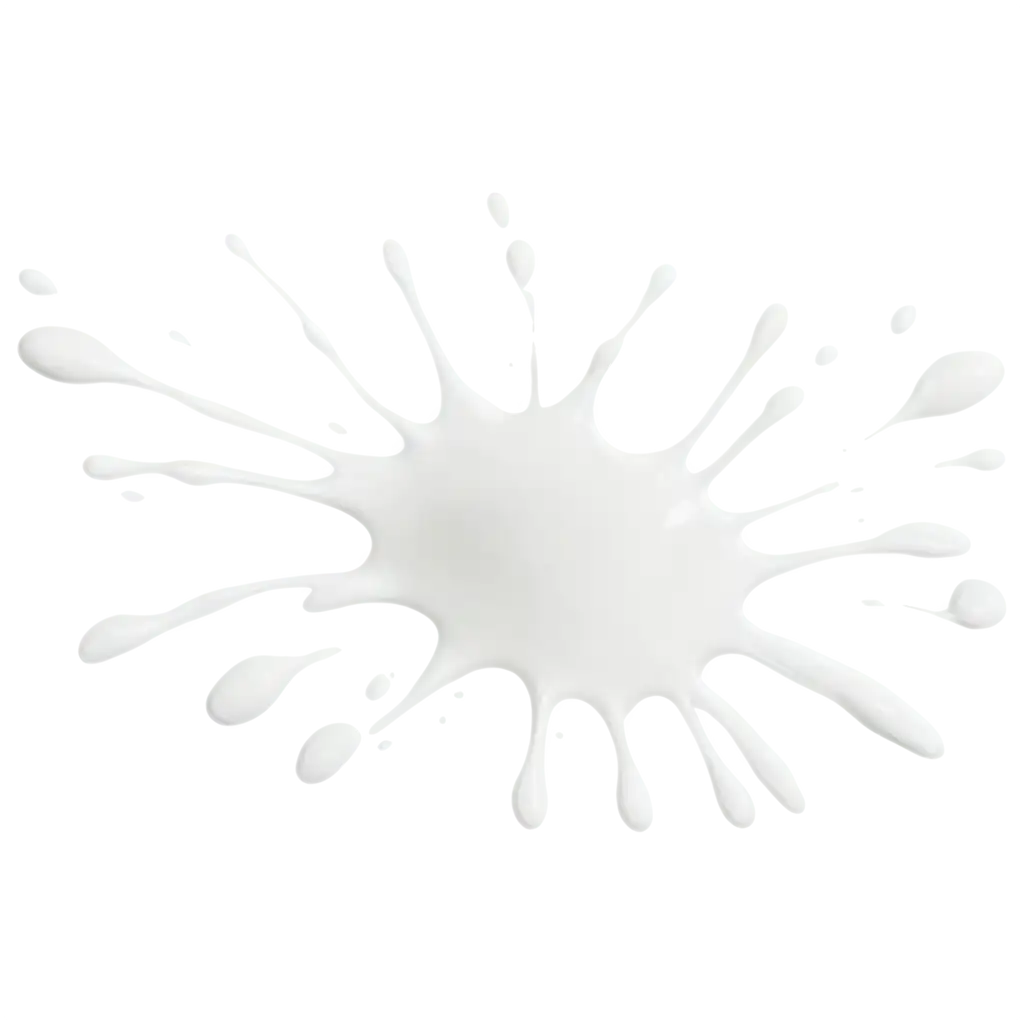 Multiple-Milk-Drops-and-Splatter-PNG-Image-Creative-and-Versatile-Visual-Asset