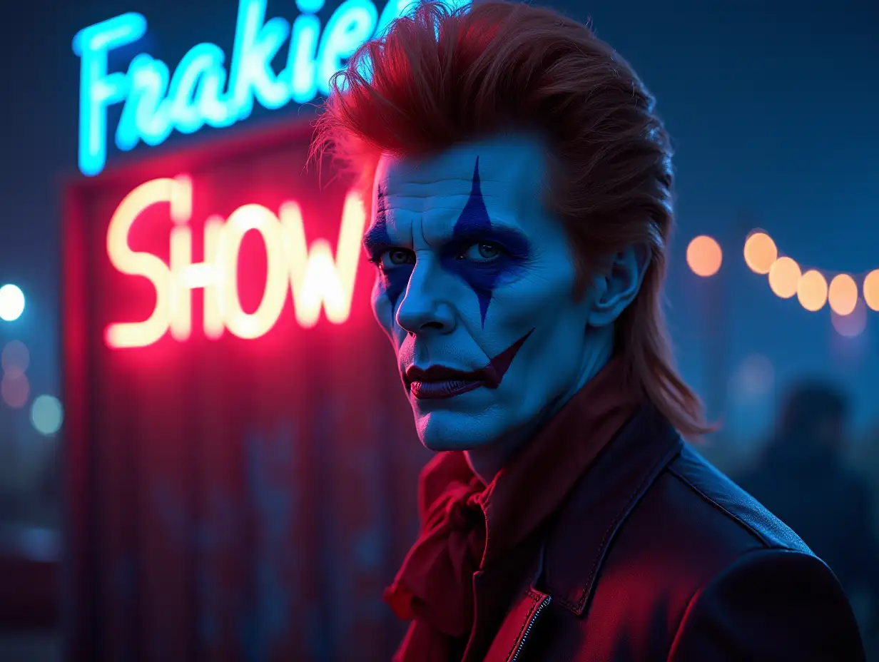 David-Bowie-as-a-Circus-Ringmaster-in-Neon-Lights