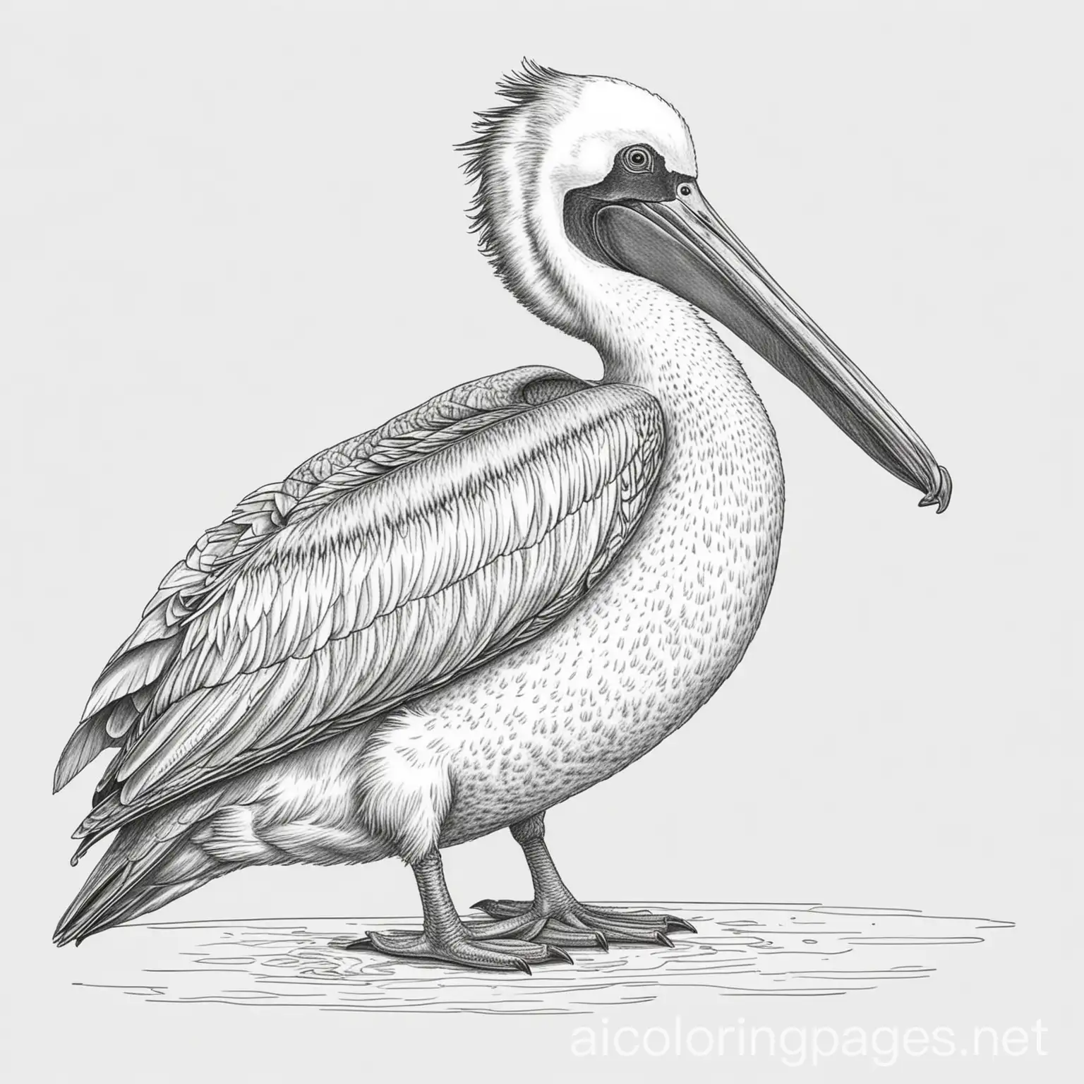 Brown-Pelican-Coloring-Page-for-Children