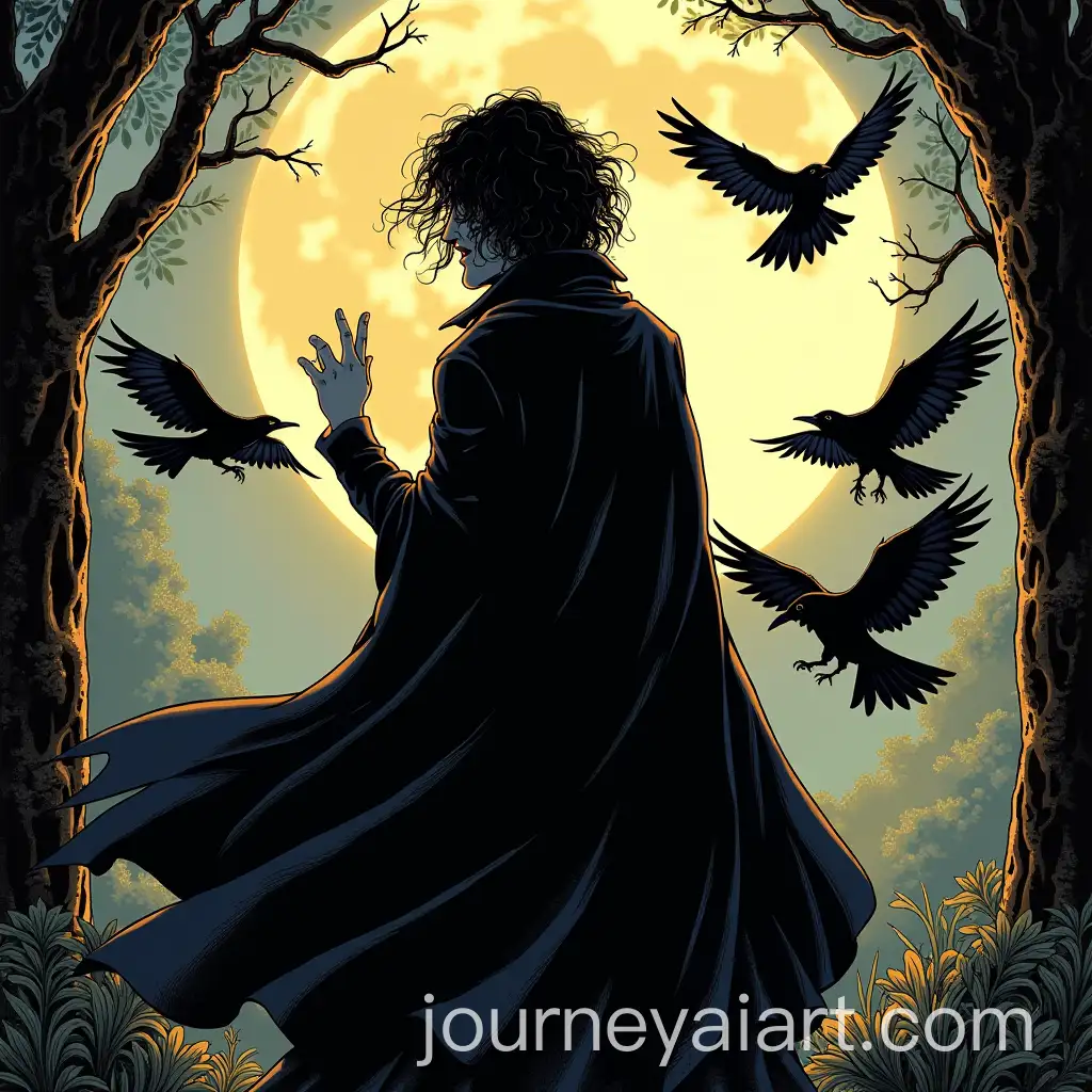Edgar-Allan-Poe-Witch-in-RavenInspired-Comic-Style