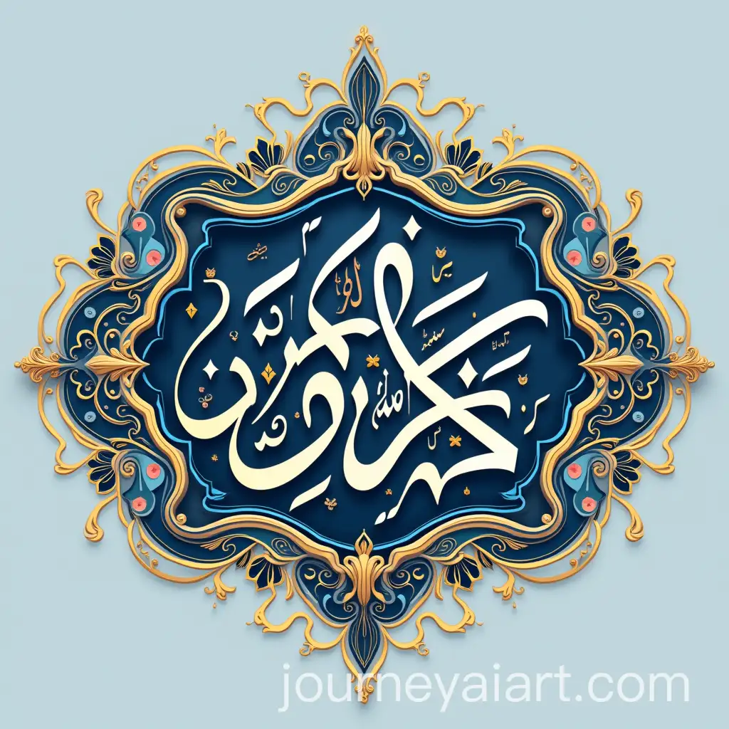 Elegant-Bengali-Calligraphy-Design-with-Floral-Motifs-and-Islamic-Symbols