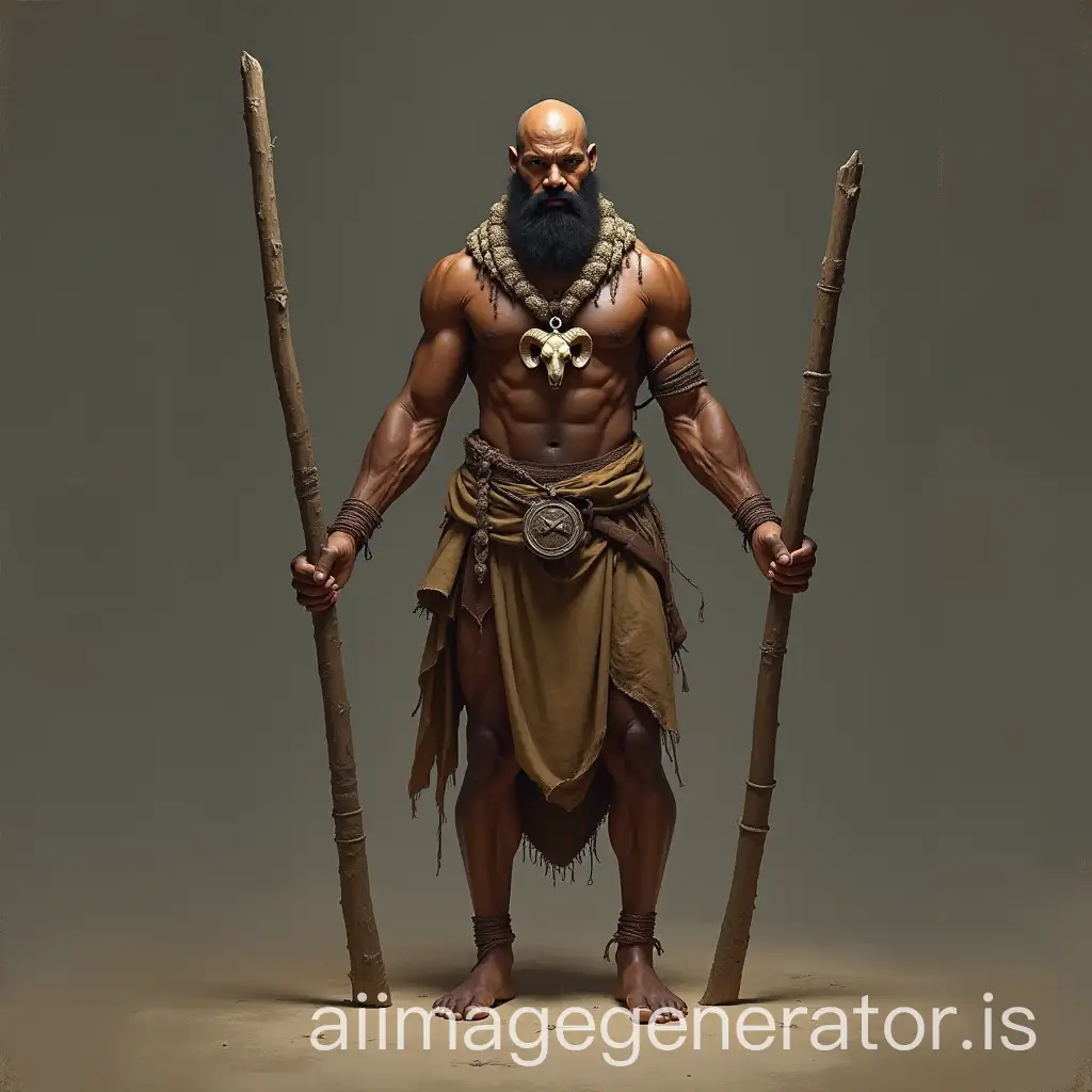 FullBody-Portrait-of-an-African-Warrior-with-Sticks-and-Ram-Pendant