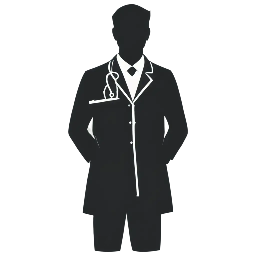 Minimalist-Male-Medical-Doctor-Logo-PNG-HighQuality-Black-Design-for-Professional-Branding